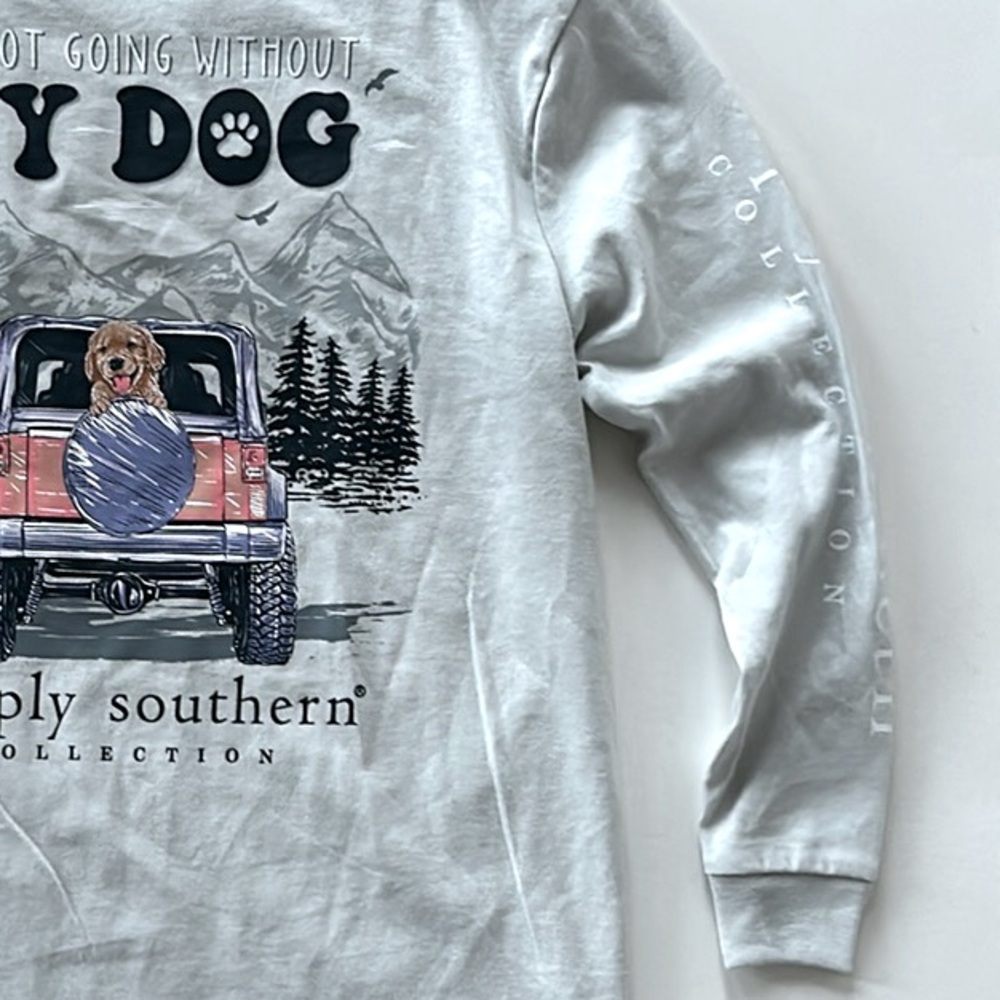 Girls Simply Southern Long Sleeve Tee - Picture 4 of 8